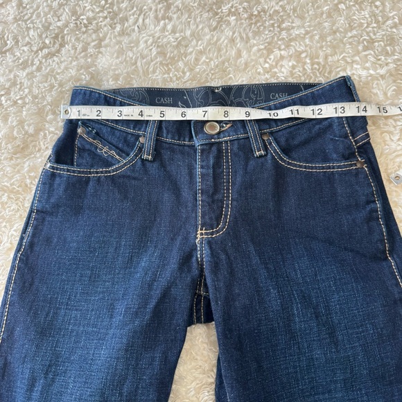 Wrangler Ultimate Riding Cash In American Spirit Jean Women’s Size 0 X 34 - Picture 7 of 15